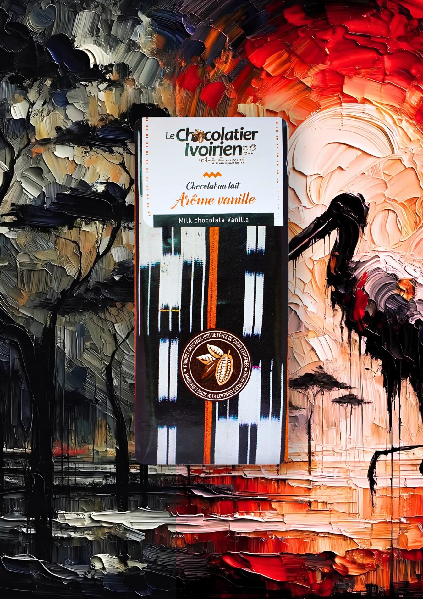 CHOCOLAT AU LAIT VANILLE 40% đ«