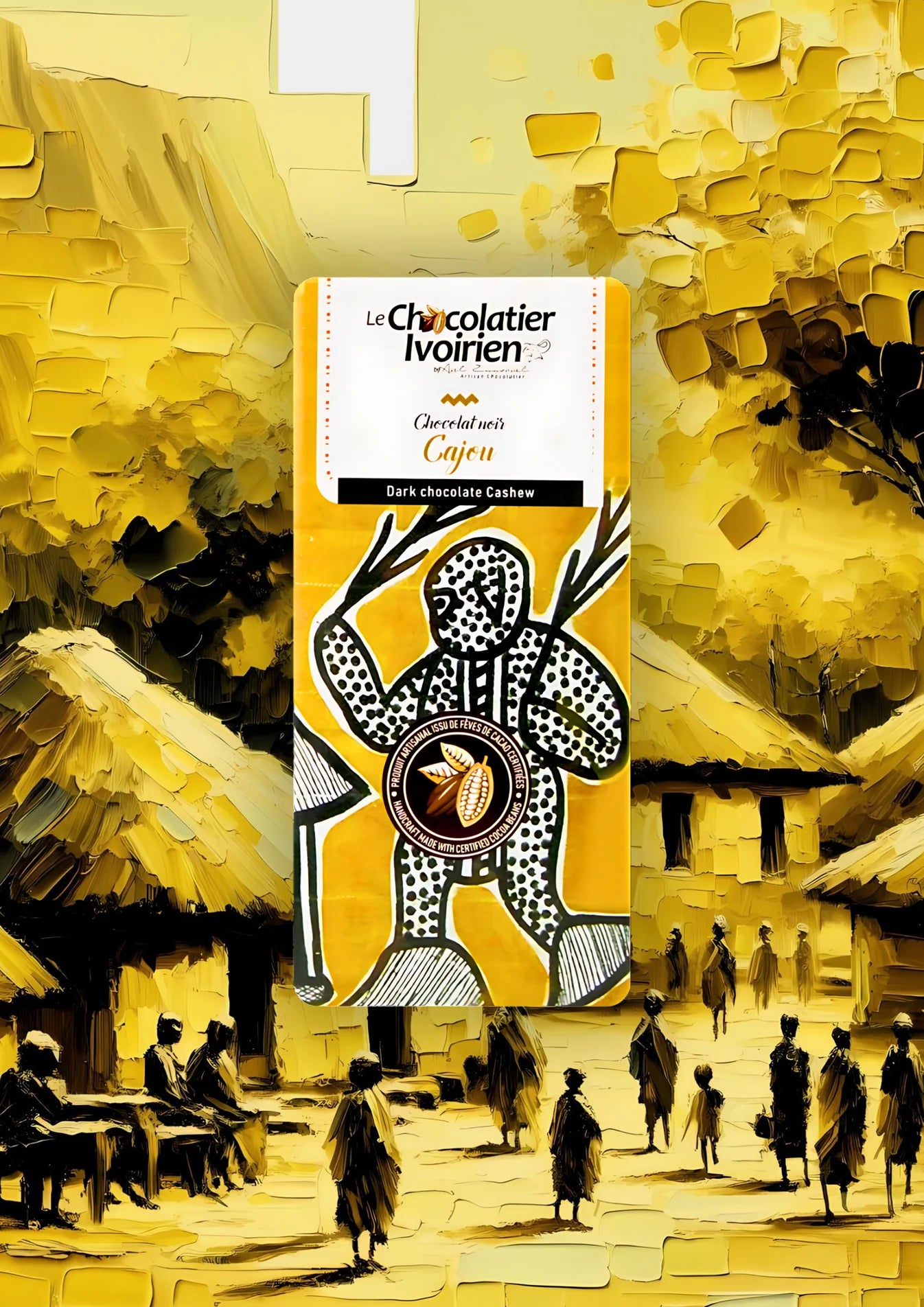 CHOCOLAT NOIR CAJOU 80% đ«