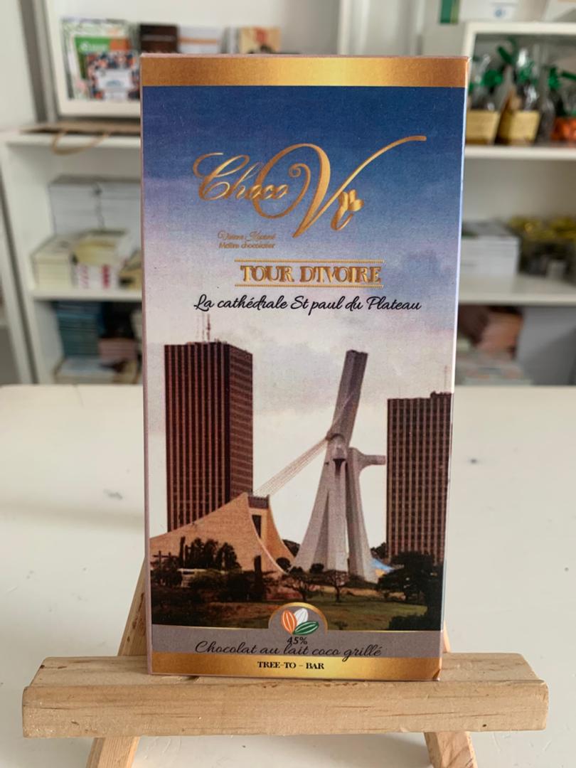 CHOCOLAT NOIR COCO GRILLÉ 75% 🍫