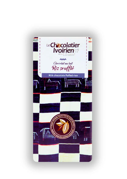 CHOCOLAT AU LAIT RIZ SOUFLÉ 40% 🍫