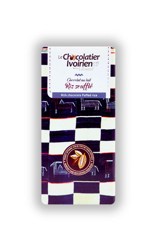 CHOCOLAT AU LAIT RIZ SOUFLÉ 40% 🍫