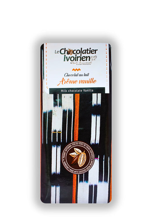 CHOCOLAT AU LAIT VANILLE 40% 🍫