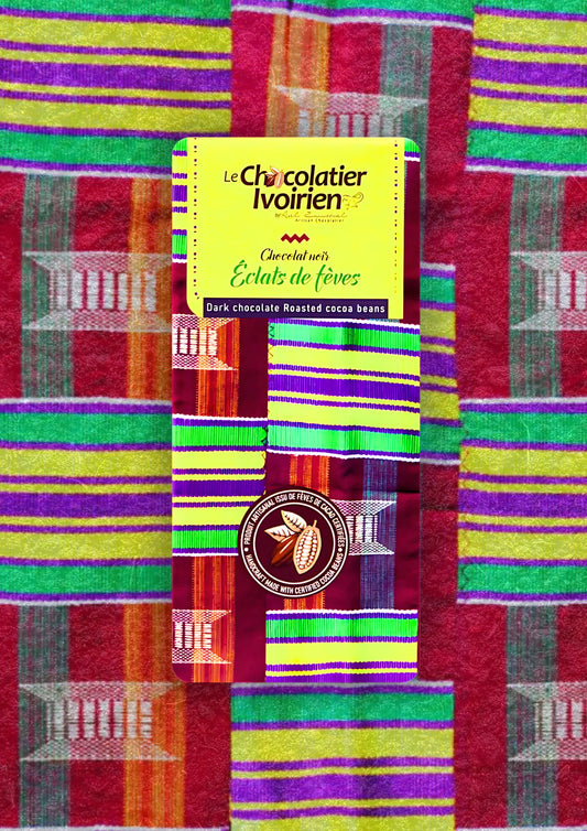 CHOCOLAT NOIR ÉCLAT DE FÈVES 🍫