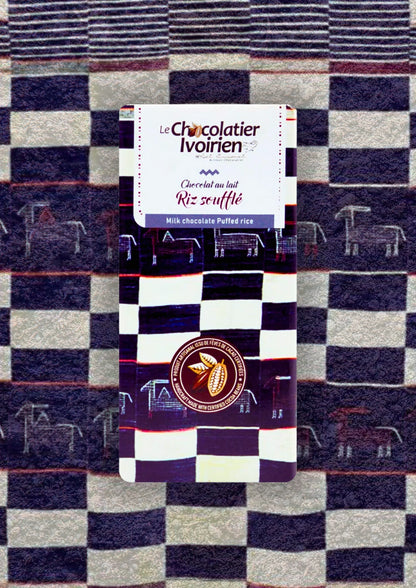 CHOCOLAT AU LAIT RIZ SOUFLÉ 40% 🍫