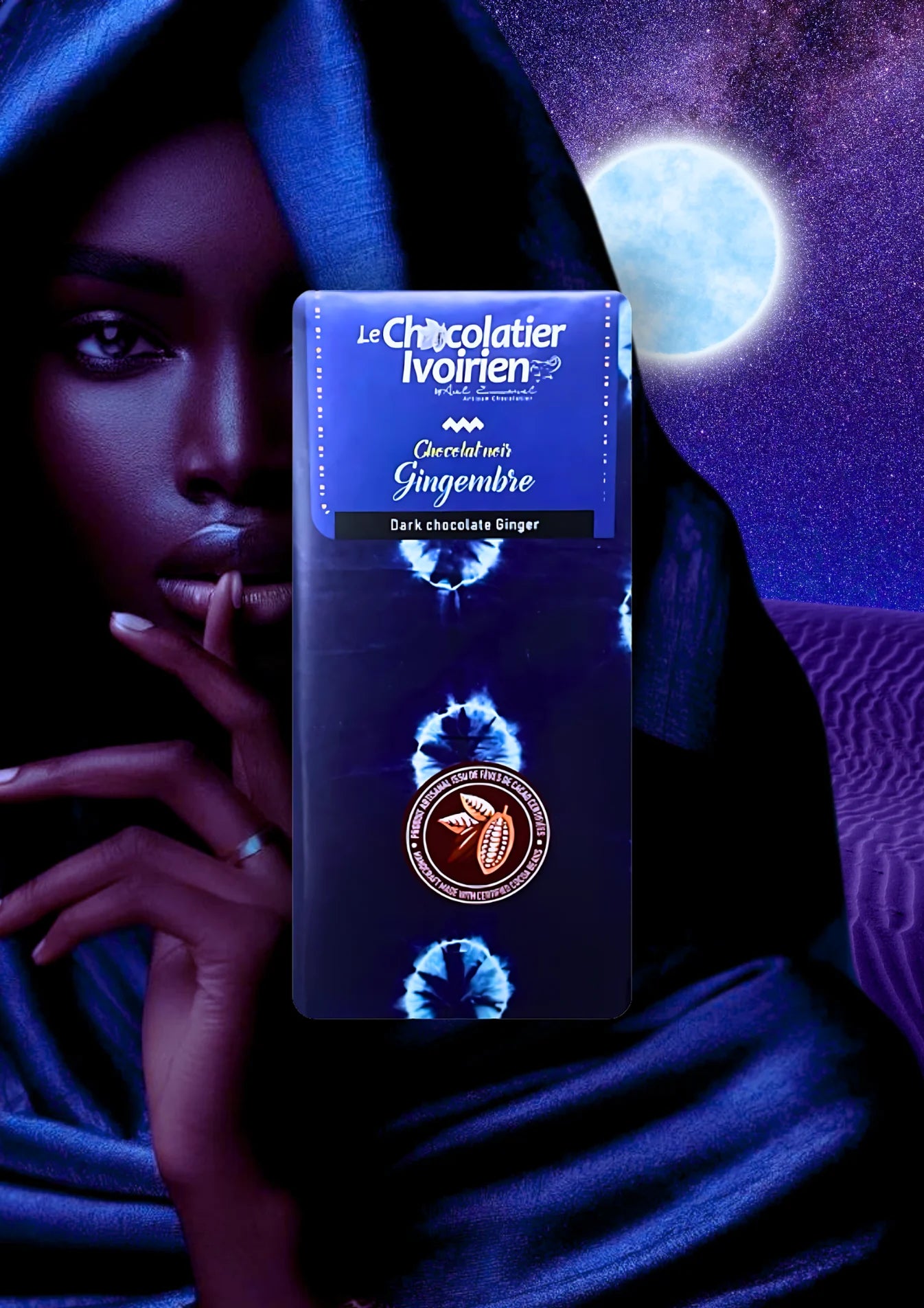 CHOCOLAT NOIR GINGEMBRE 80% 🍫