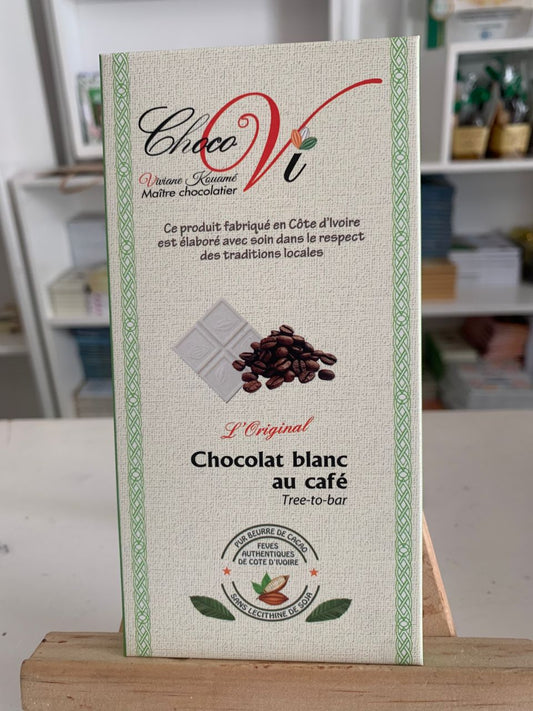 CHOCOLAT BLANC AU CAFÉ