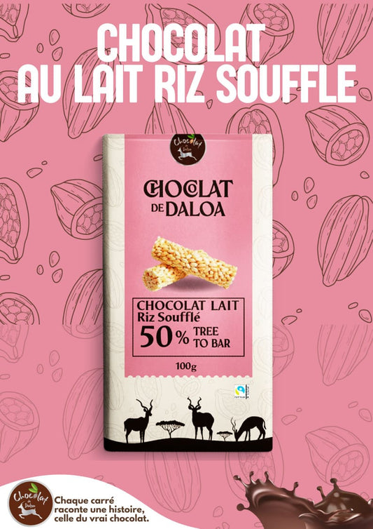 Chocolat au Lait Riz Soufflé