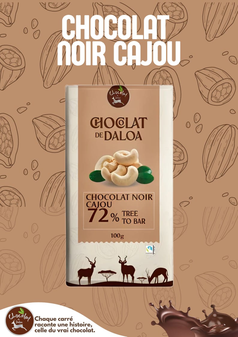 CHOCOLAT NOIR CAJOU 72%